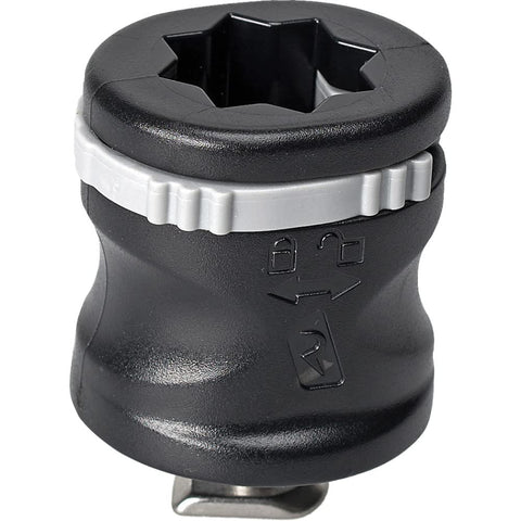 RAILBLAZA MiniPort Track Mount Base – Base for Kayak & Boat Accessories, Low-Profile Gear Mount Compatible with StarPort Accessories & TrackMount Systems, for Rod Holders, No Tool Installation