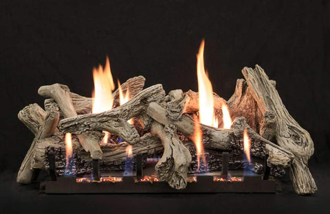 Empire Burncrete Driftwood Gas Logs Only, 30-Inches (LS30CD)