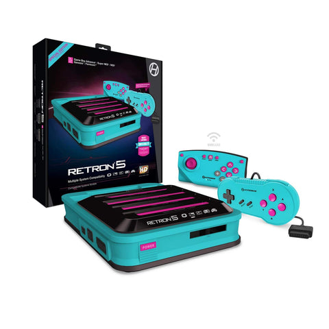 HYPERKIN M01688-HB HYPER BEACH GAMING CONSOLE RETRON 5