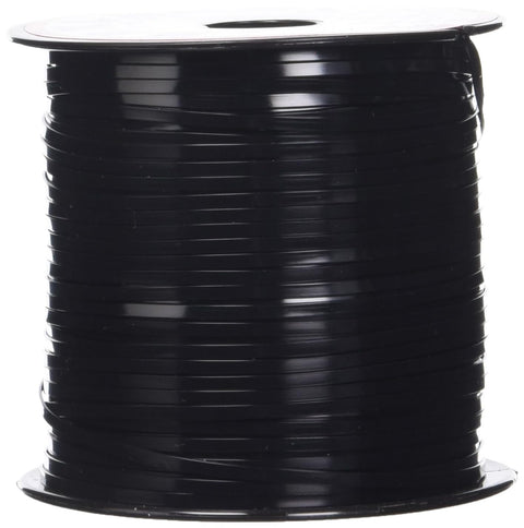 Pepperell Rexlace Plastic Craft Lace, 3/32-Inch Wide, Black