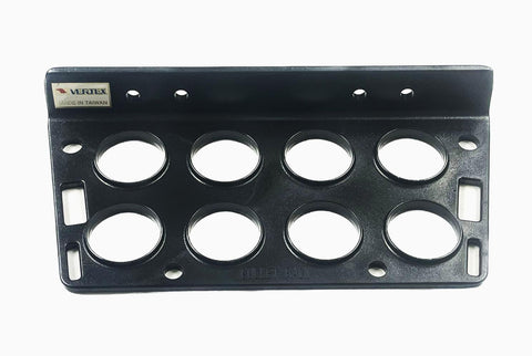 VERTEX 3900-1609 5C Collet Rack(Abs), 8-Piece