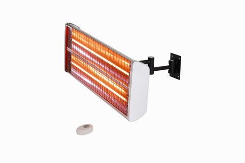 EnerG+ Infrared Electric Outdoor Heater - Wall Mounted, Stainless Steel (HEA-21531)