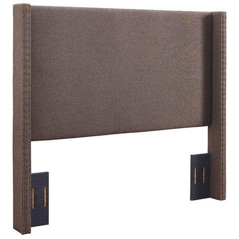 Casey Upholstered Full/Queen Headboard Bourbon