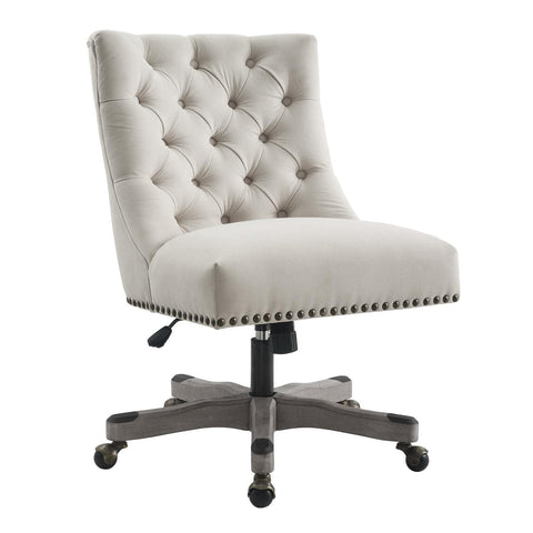 Linon Della Natural Office Chair