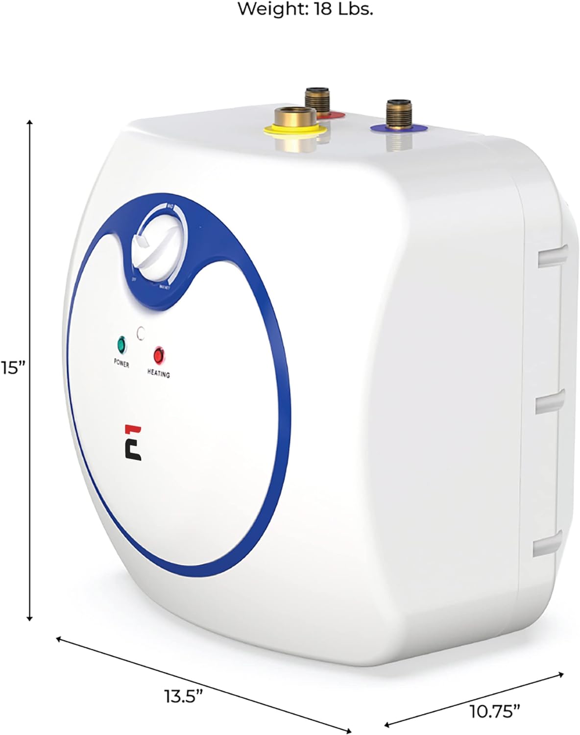 Eccotemp EM-2.5 Electric 2.5 Gallon Mini Tank Water Heater