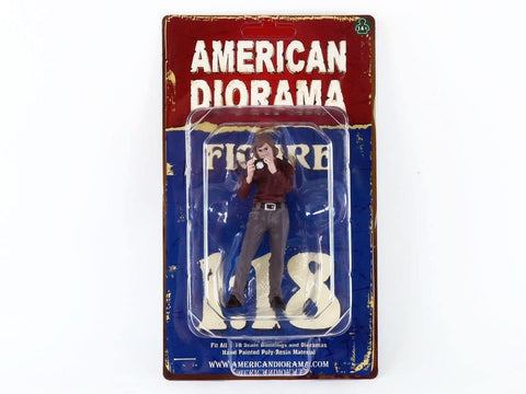 American Diorama Race Day 1" Figurine II for 1/18 Scale Models