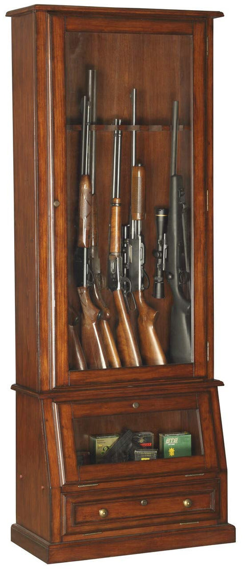 OS Home and Office Furniture Model 51003 Solid Wood Wall Hanging Decorative Cabinet with Hidden Compartment for Keys and other Small Items in Distressed Natural Finish