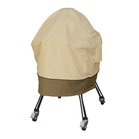 Classic Accessories Veranda Water-Resistant 27 Inch Kamado Ceramic BBQ Grill Cover