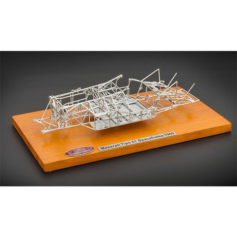 CMC 1960 Maserati Tipo 61 Birdcage Spaceframe 1/18 Diecast Model