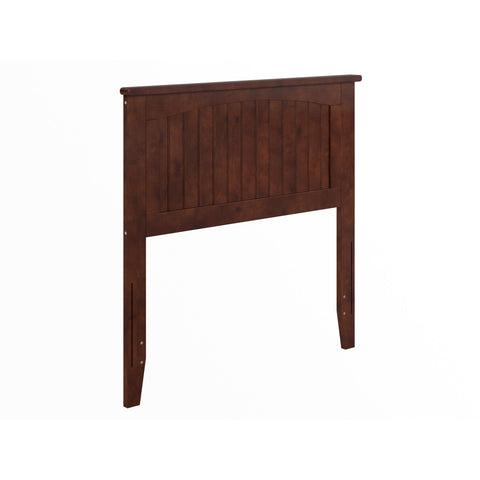 AFI, Nantucket Twin Solid Wood Panel Headboard, Walnut
