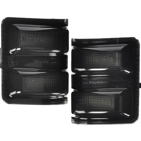 Recon 264140BK LED Mirror Smoked Lens Kit