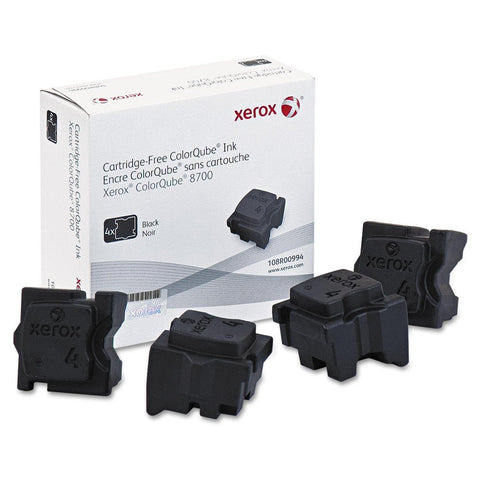 Xerox 108R00994 Ink Cartridge (Black,4-Pack)