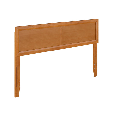 AFI, Sophia Adjustable Modern Queen Wood Headboard, Light Toffee