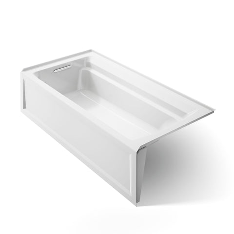 Kohler 1125-LA-0 Archer® 72" x 36" alcove bath, left drain, White