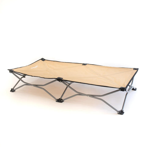 Carlson Pet Products Large Portable Pup Travel Pet Bed, Tan