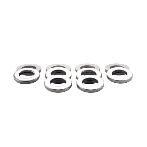 McGard 78713 Stainless Steel Cragar Center Hole Mag Washer - Pack of 10,Silver