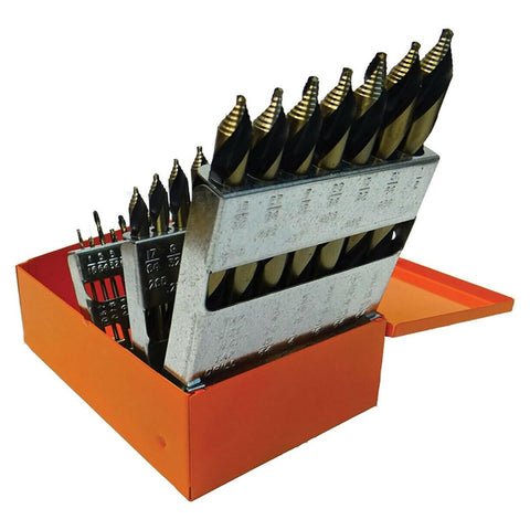 KnKut - Knkut 29 Piece Mechanics Length Step Point Drill B (29KK10)