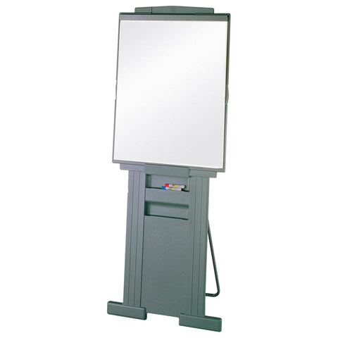 Quartet Easel, Adjusts 39 to 72 inches High, Collapsible, Portable, Whiteboard, Flipchart Holder, DuraMax Presentation, Gray (200E)