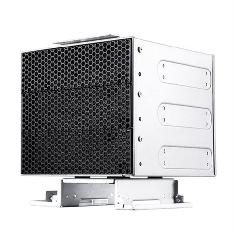 SilverStone Technology 5.25 Cage for Silverstone Chassis RM400 / RM41-506 / RM41-H08, Supports 3x5.25 ODD and 1x2.5 Device, 5.75"L x 5.75"W x 1.625"H, Desktop Compatible
