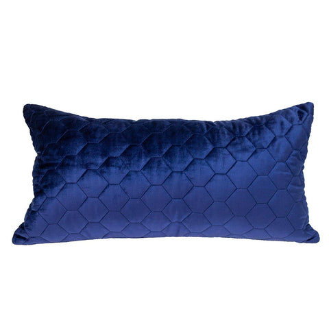 Parkland Collection Bazyli Transitional Blue Throw Pillow