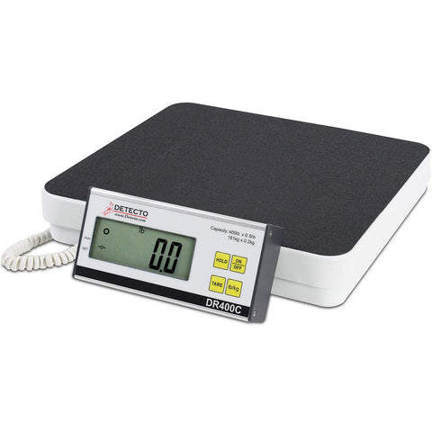 Healthcare Scale, Digital, 400 lb x .5 lb / 180 kg x .2 kg