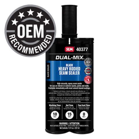SEM 40377 Black Heavy Bodied Seam Sealer - 7 oz.