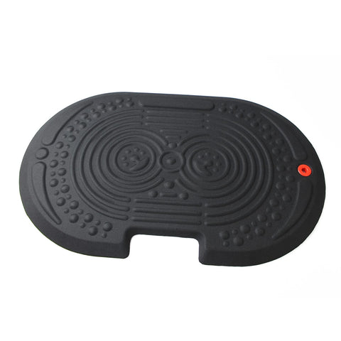 Floortex AFS-TEX FCA22032XABK Black Active Anti-Fatigue Mat Large 20" x 32"