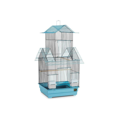 Prevue Hendryx Beijing Bird Cage, Blue and Black, 1/2" (SP41730-1)