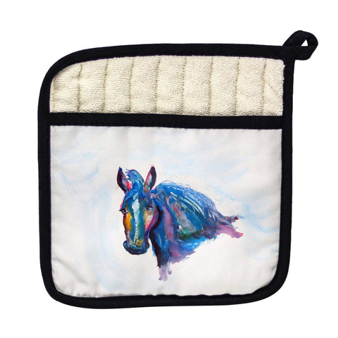 Betsy Drake PT1038 Old Mare Pot Holder
