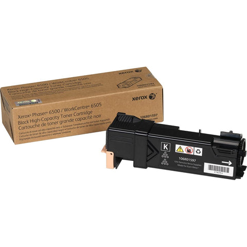 106R01597 High-Capacity Toner, 3,000 Page-Yield, Black