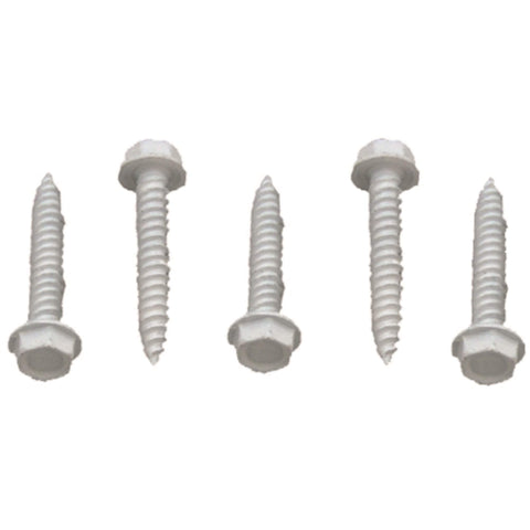 AP Products Hex Washer Head, 8 X 1, White