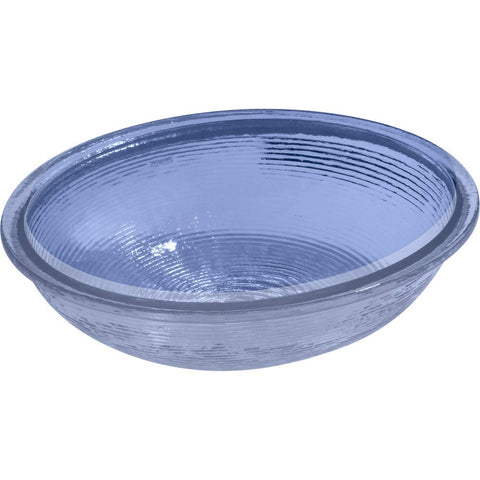 KOHLER K-2741-TG6 Whist, ARTIST EDITIONS Oval Glass Under Mount Bathroom Sink, Translucent Sapphire
