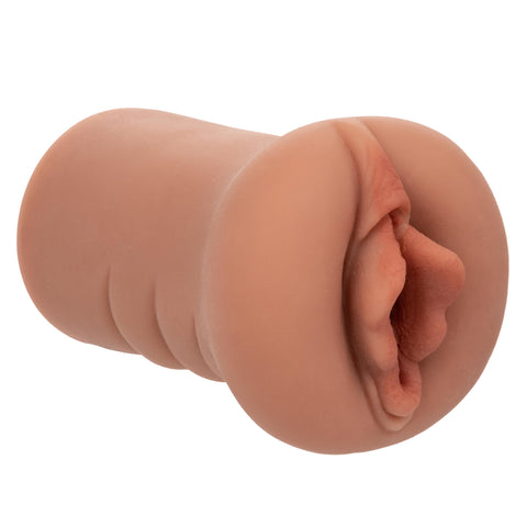 CalExotics Cheap Thrills Cherry Poppers The Sorority Girl Male Masturbator with Textured Chamber and Easy-Cleaning Open End Brown SE-0882-97-3