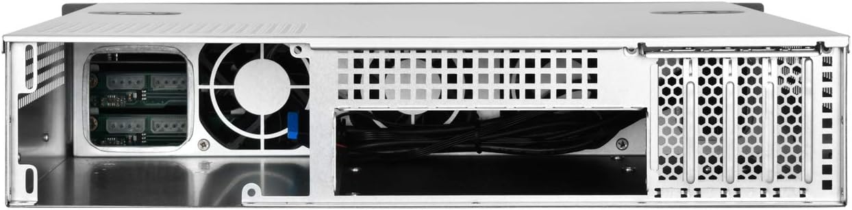 Silverstone RM21-308 2U Rackmount Server Case with 8 X 3.5 Hot Swap Bays Micro-ATX Support RM21-308-x