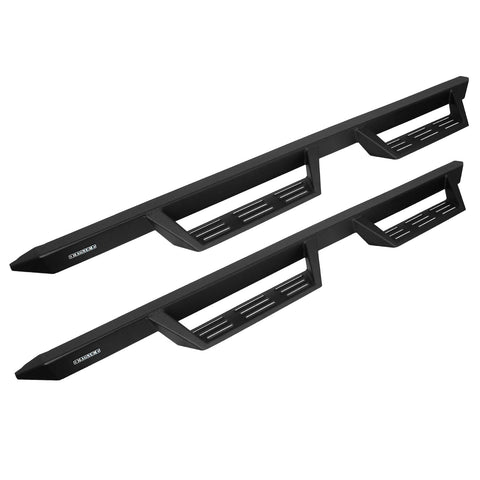 Magnum RT Gen 2 Drop Steps Running Boards Black Compatible with 2007-2018 Wrangler JK Unlimited 4-Door