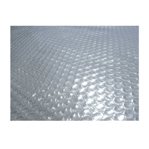Blue Wave 20-ft x 40-ft Rectangular Solar Blanket – 14 Mil Pool Cover with Thermal Bubbles to Retain Heat & Reduce Evaporation – Fade-Resistant Solar Cover for Inground Pools – Clear