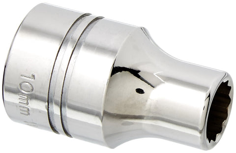 Williams STM-1210 1/2 Drive Shallow Socket, 12 Point, 10mm