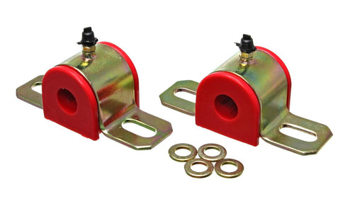 Energy Suspension 9.5156R 3/4" Greasable Sway Bar Set , Red