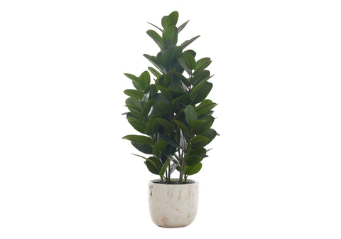 Monarch Specialties I 9507 Artificial Plant, 31" Tall, Garcinia Tree, Indoor, Faux, Fake, Floor, Greenery, Potted, Real Touch, Decorative, Green Leaves