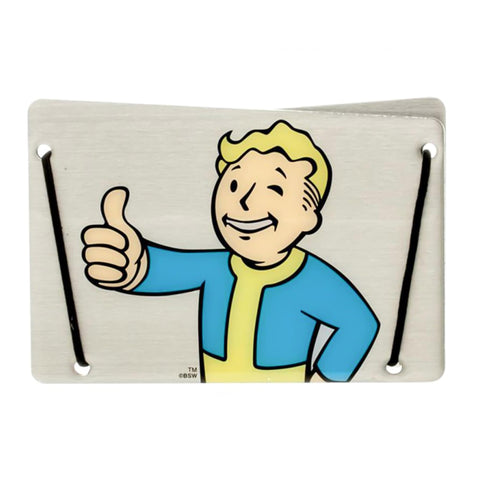 Fallout Vault Boy Slim Aluminum Card Wallet