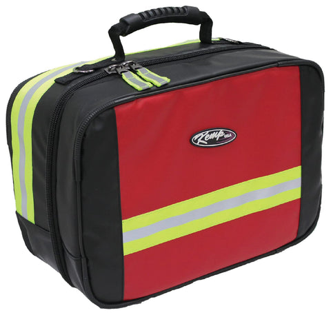 Kemp USA Fluid-Resistant Tarpaulin Responder Bag With Medication Pouches