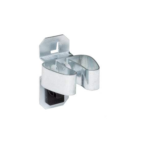 Triton Products 53210 LocHook 1/2 -Inch to 1-Inch Hold Range 1-1/2 -Inch Projection Zinc Plated/Chromate Dipped Steel Standard Spring Clip for LocBoard, 5-Pack