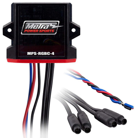 Metra Powersports - RGB LED Controller - Waterproof (MPS-RGBC-4)