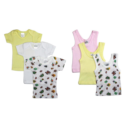 Girls' 6 Piece Layette Set