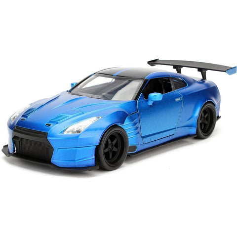Jada Fast & Furious 1:24 2009 Brian's Nissan GT-R R35 Ben Sopra Die-cast Car, Toys for Kids and Adults