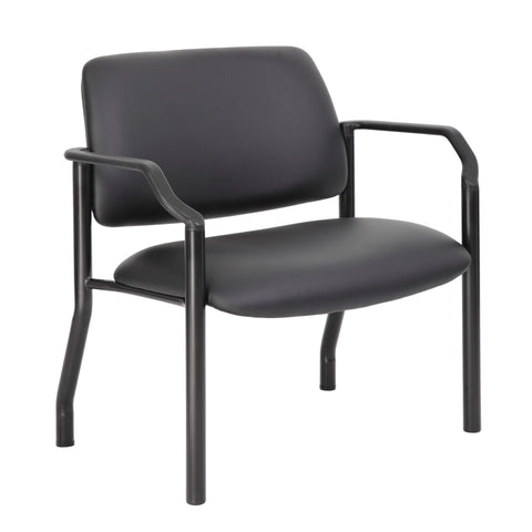 Boss Office Products Guest Chair 500 lb. Weight Capacity in Black