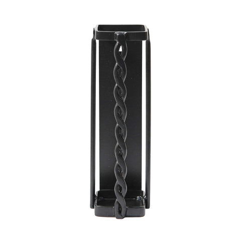 Minuteman International Twisted Rope Fireplace Match Holder, Graphite (MH-30)