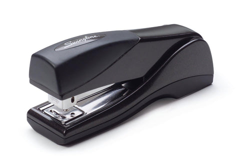 Swingline Stapler, 25 Sheet Capacity, Optima Grip, Jam Free, Compact, Ergonomic Cushion Grip, Metal, Black (87815)