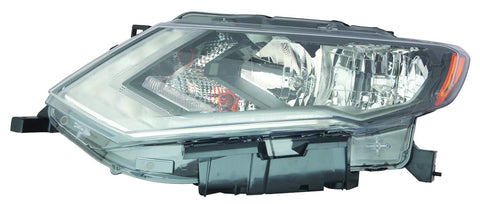 DEPO Headlight For 2017-2018 Nissan Rogue Driver Side Assembly Halogen Capa NI2502254C