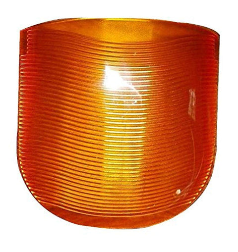 Fasteners Unlimited 89-319A Replacement Lens for Omega Porch Light, Orange